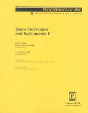 Cover of: Space telescopes and instruments V | 