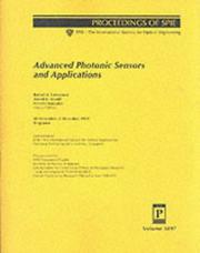 Cover of: Advanced photonic sensors and applications: 30 November-3 December 1999, Singapore