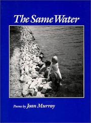 Cover of: The same water: poems