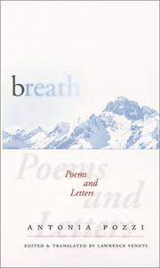 Cover of: Breath by Antonia Pozzi