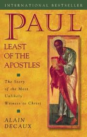 Cover of: Paul, least of the Apostles by Alain Decaux