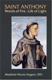 Cover of: St. Anthony by Madeline Pecora Nugent