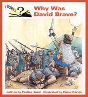 Cover of: Why was David brave?