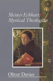 Cover of: Meister Eckhart by Oliver Davies