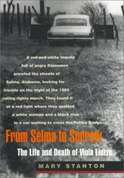 Cover of: From Selma to sorrow by Mary Stanton