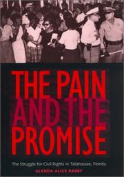 Cover of: The pain and the promise: the struggle for civil rights in Tallahassee, Florida