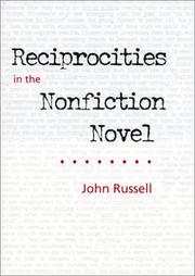 Cover of: Reciprocities in the nonfiction novel