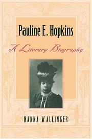 Pauline E. Hopkins by Hanna Wallinger