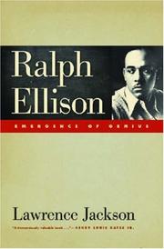 Cover of: Ralph Ellison by Lawrence Patrick Jackson