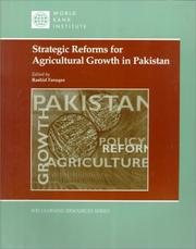 Cover of: Strategic reforms for agricultural growth in Pakistan by Rashid Faruqee