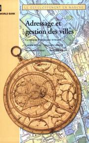 Cover of: Adressage Et Gestion Des Villes: L'adressage Et Ses Applications (Directions in Development)