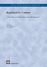 Cover of: Regulation by contract by Tonci Bakovic