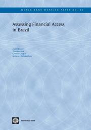 Cover of: Assessing financial access in Brazil