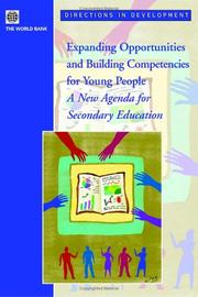 Cover of: Expanding Opportunities and Building Competencies for Young People by World Bank