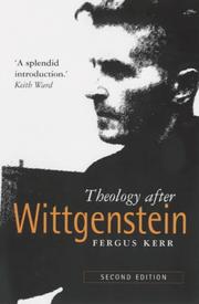 Theology after Wittgenstein by Fergus Kerr