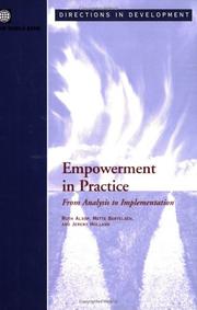 Cover of: Empowerment in practice: from analysis to implementation
