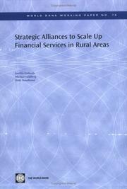 Cover of: Strategic Alliances to Scale Up Financial Services in Rural Areas (World Bank Working Papers)