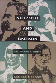 Cover of: Nietzsche and Emerson: an elective affinity