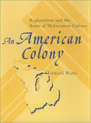 An American colony by Edward Watts