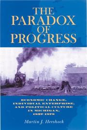 Cover of: Paradox Of Progress: Economic Change Individual Enterprise & Political