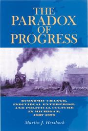 Cover of: Paradox Of Progress by Martin J. Hershock