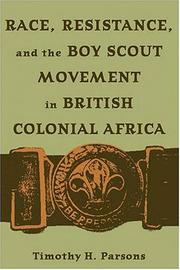 Cover of: Race Resistance & Boy Scout Movement: In British Colonial Africa
