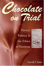 Cover of: Chocolate on trial | Satre, Lowell J.