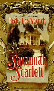 Cover of: Savannah Scarlett