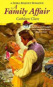 Cover of: A Family Affair by Cathleen Clare