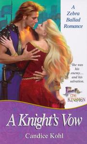 Cover of: A knight's vow by Kohl, Candice.