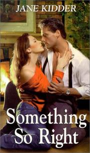 Cover of: Something so right