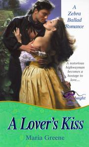 Cover of: A Lover's Kiss by Maria Greene