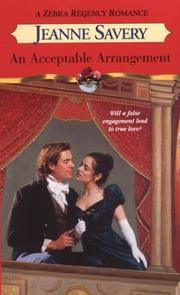 Cover of: An Acceptable Arrangement by Jeanne Savery