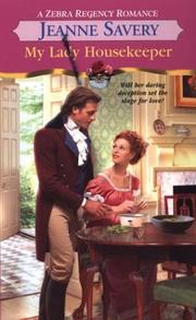 Cover of: My Lady Housekeeper by Jeanne Savery