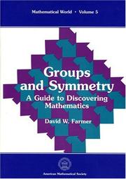 Cover of: Groups and symmetry