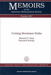 Cover of: Cutting Brownian paths