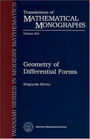 Cover of: Geometry of differential forms by S. Morita