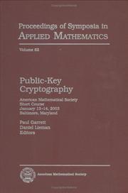 Cover of: Public-key cryptography | 