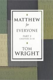 Cover of: Matthew for Everyone, Part 2