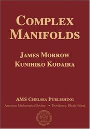 Cover of: Complex manifolds by James A. Morrow