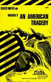 Cover of: An American Tragedy Notes (Cliffs Notes)