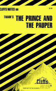 Cover of: The prince and the pauper by Louis David Allen