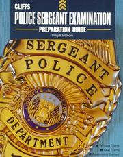 Cover of: Police sergeant examination | Larry F. Jetmore