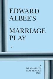 Cover of: Edward Albee's Marriage play. by Edward Albee