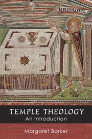 Cover of: Temple Theology by Margaret Barker