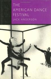 The American Dance Festival by Anderson, Jack