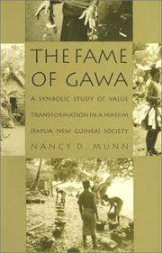 The fame of Gawa by Nancy D. Munn