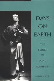 Cover of: Days on earth by Marcia B. Siegel