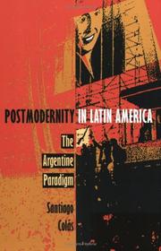Cover of: Postmodernity in Latin America by Santiago Colás