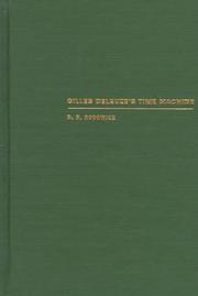 Cover of: Gilles Deleuze's time machine